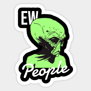 Ew People Sticker